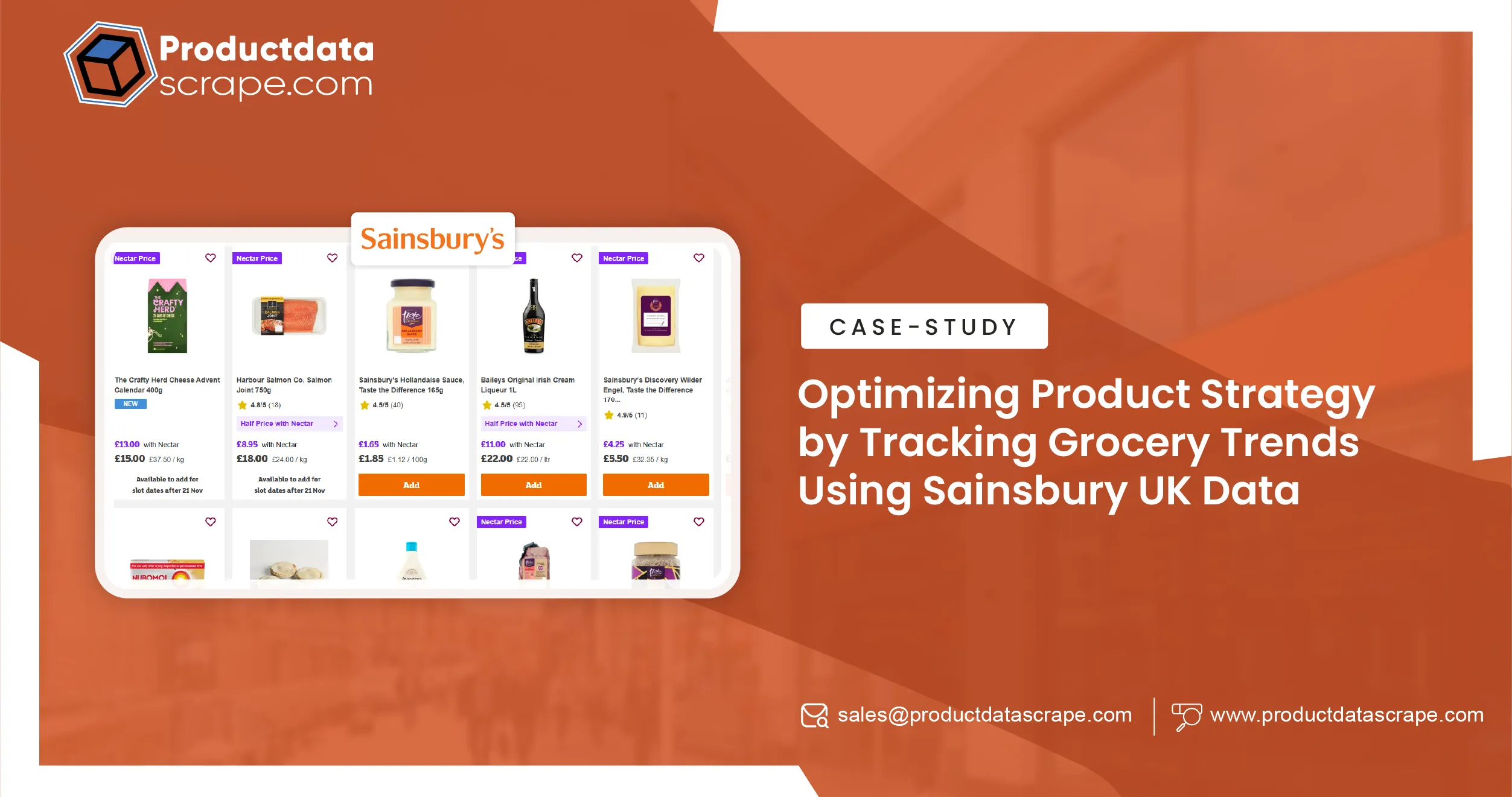Optimizing Product Strategy by Tracking Grocery Trends Using Sainsbury UK Data